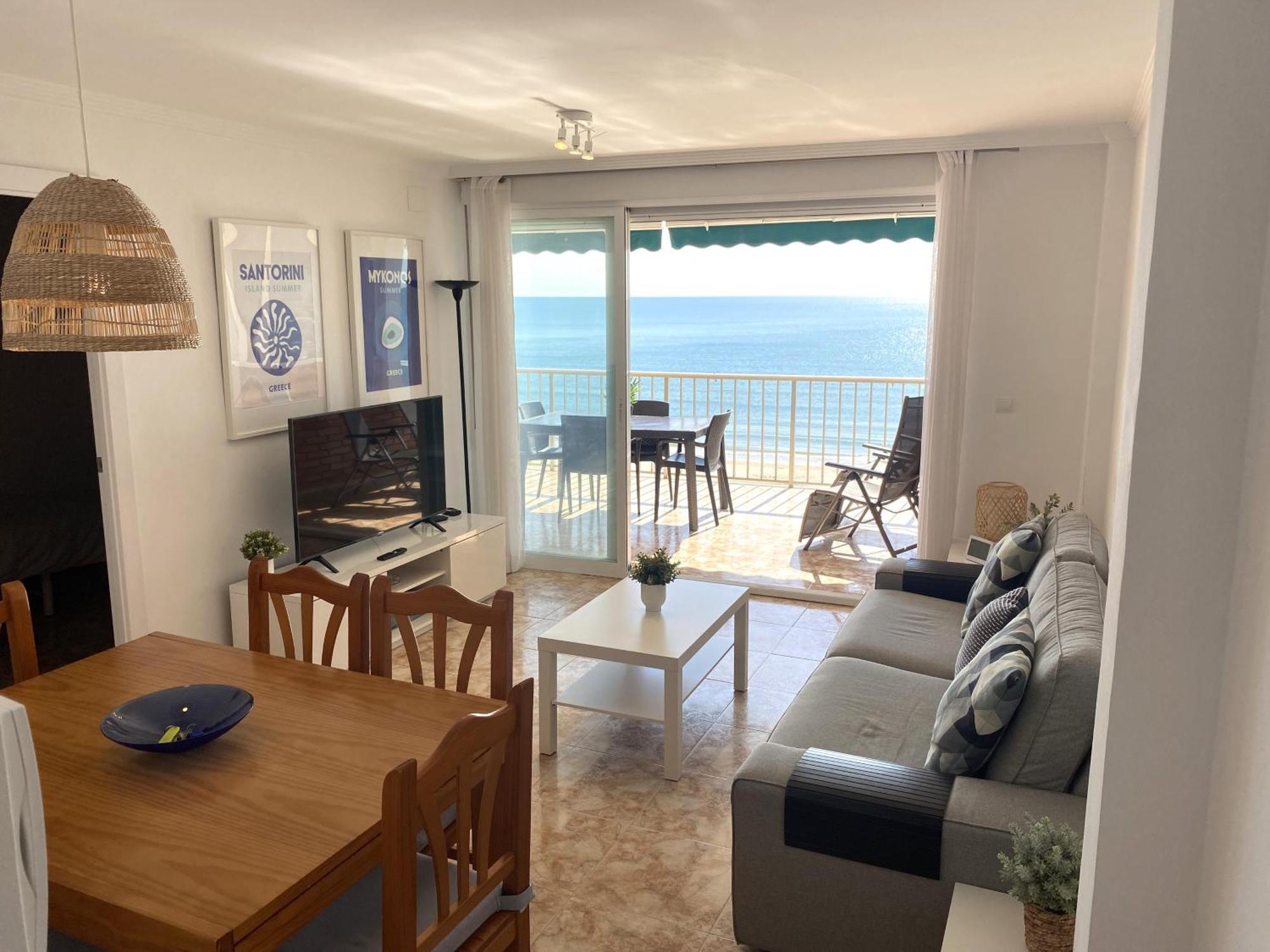 Beachfront And Renovated Apartment Cullera Exterior foto